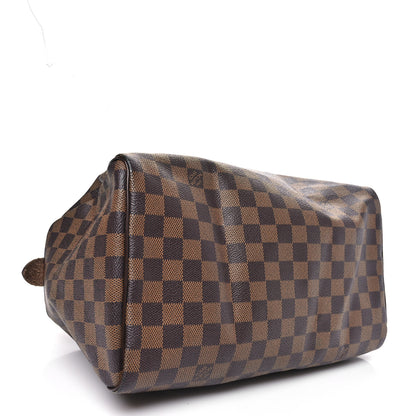 Louis Vuitton Damier Ebene Speedy 30 4 of 9