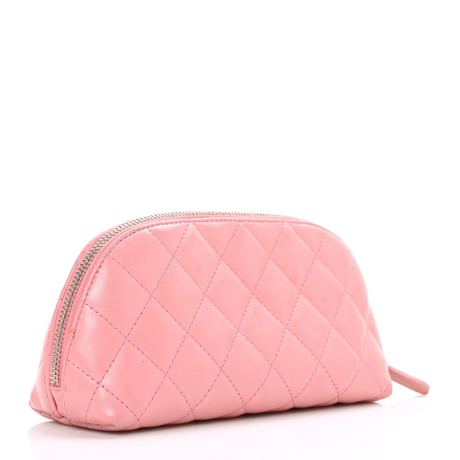 Chanel Calfskin Quilted Palette Cosmetic Case Pink 2 of 12