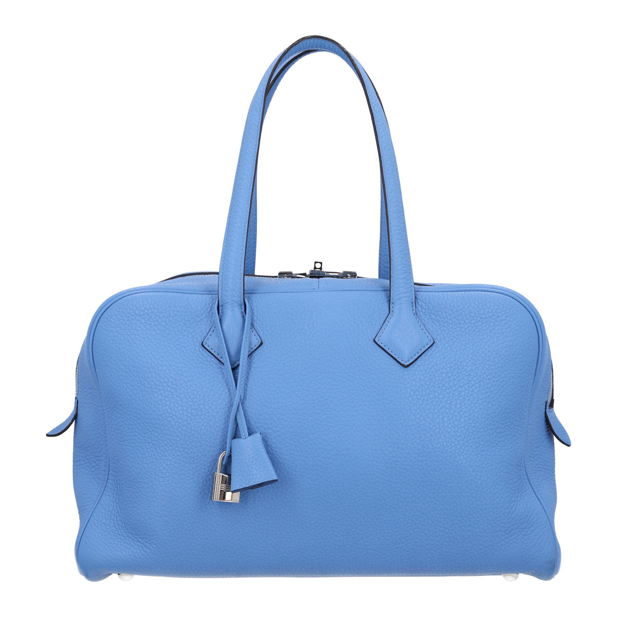 Hermes Taurillon Clemence Victoria II 35 Bleu Paradis 1 of 10