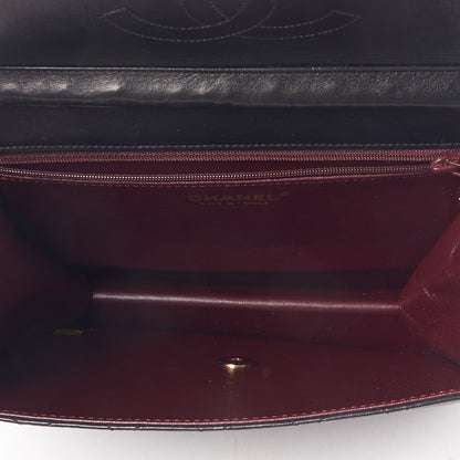 Chanel Lambskin Quilted Small Single Flap Black 7 of 10