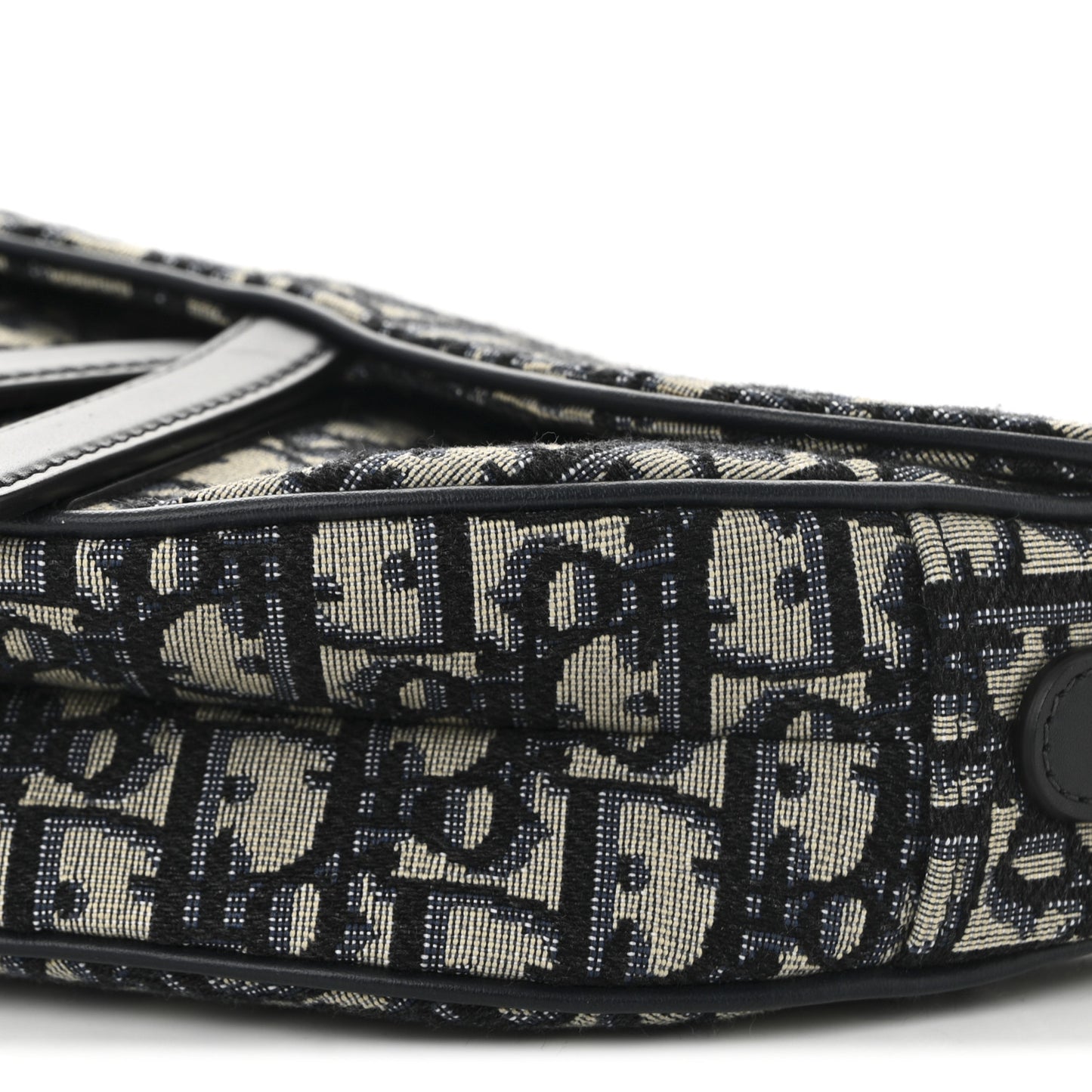 Oblique Saddle Bag Blue
