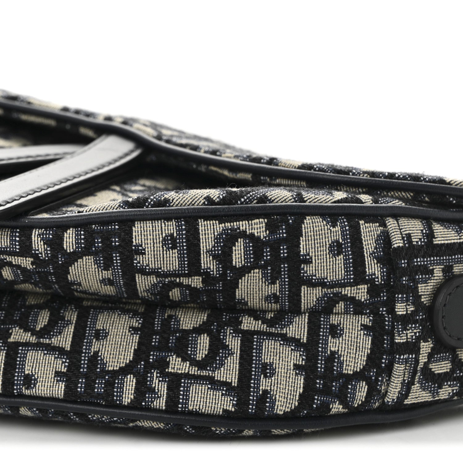 Christian Dior Oblique Saddle Bag Blue 10 of 10