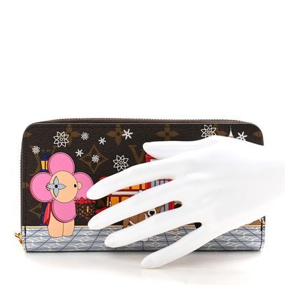 Louis Vuitton Monogram 2021 Christmas Animation London Zippy Wallet 2 of 7