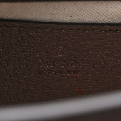 Gucci Monogram Jumbo GG Textured Dollar Calfskin Mini Diana Tote Bag Camel Ebony New Acero Pomegranate Red 6 of 11