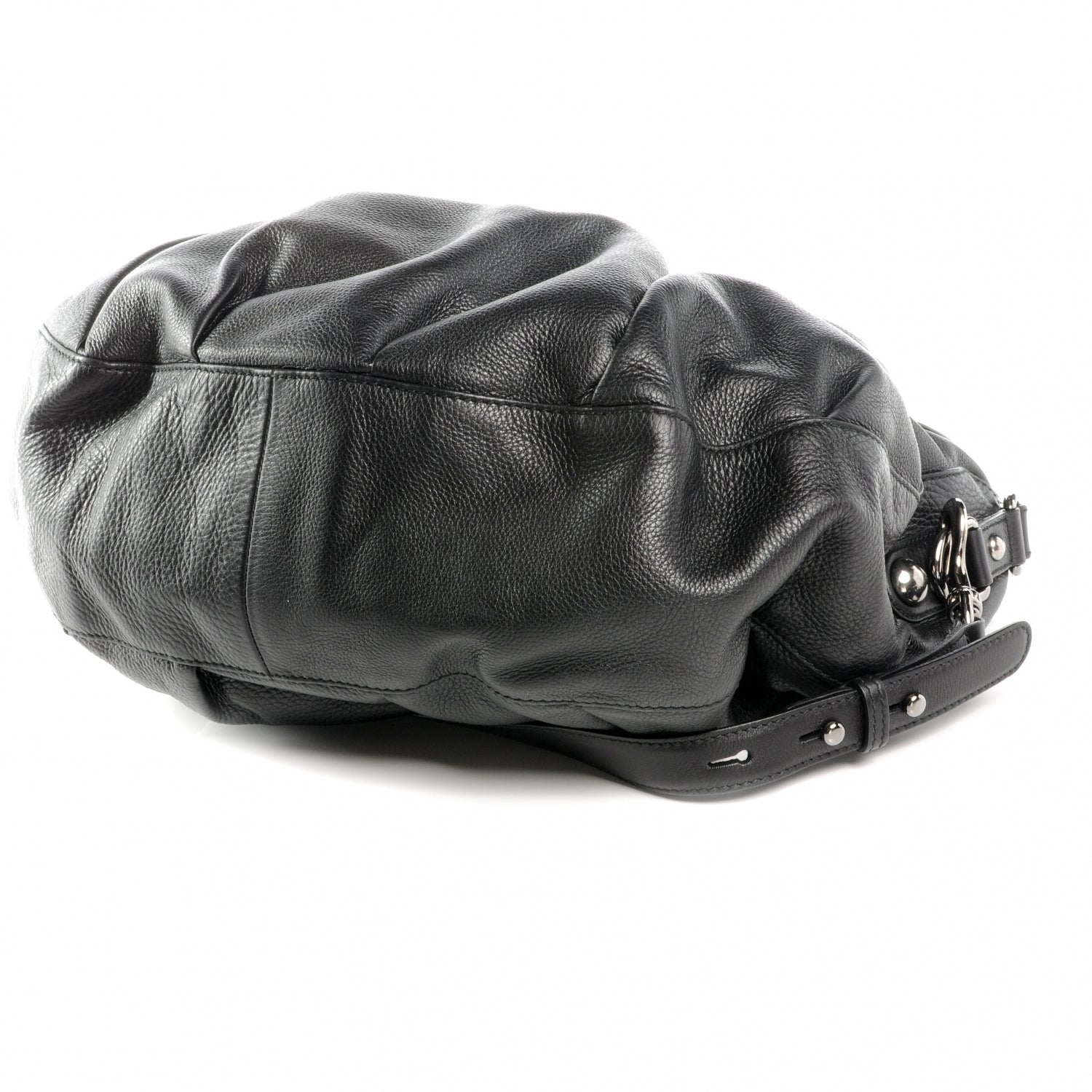 Gucci Leather Icon Bit Medium Shoulder Bag Black 4 of 7