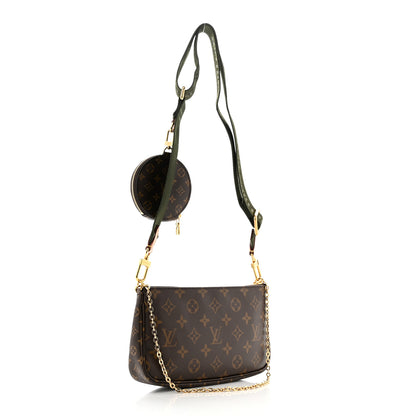 Louis Vuitton Monogram Multi Pochette Accessories Kaki 3 of 11