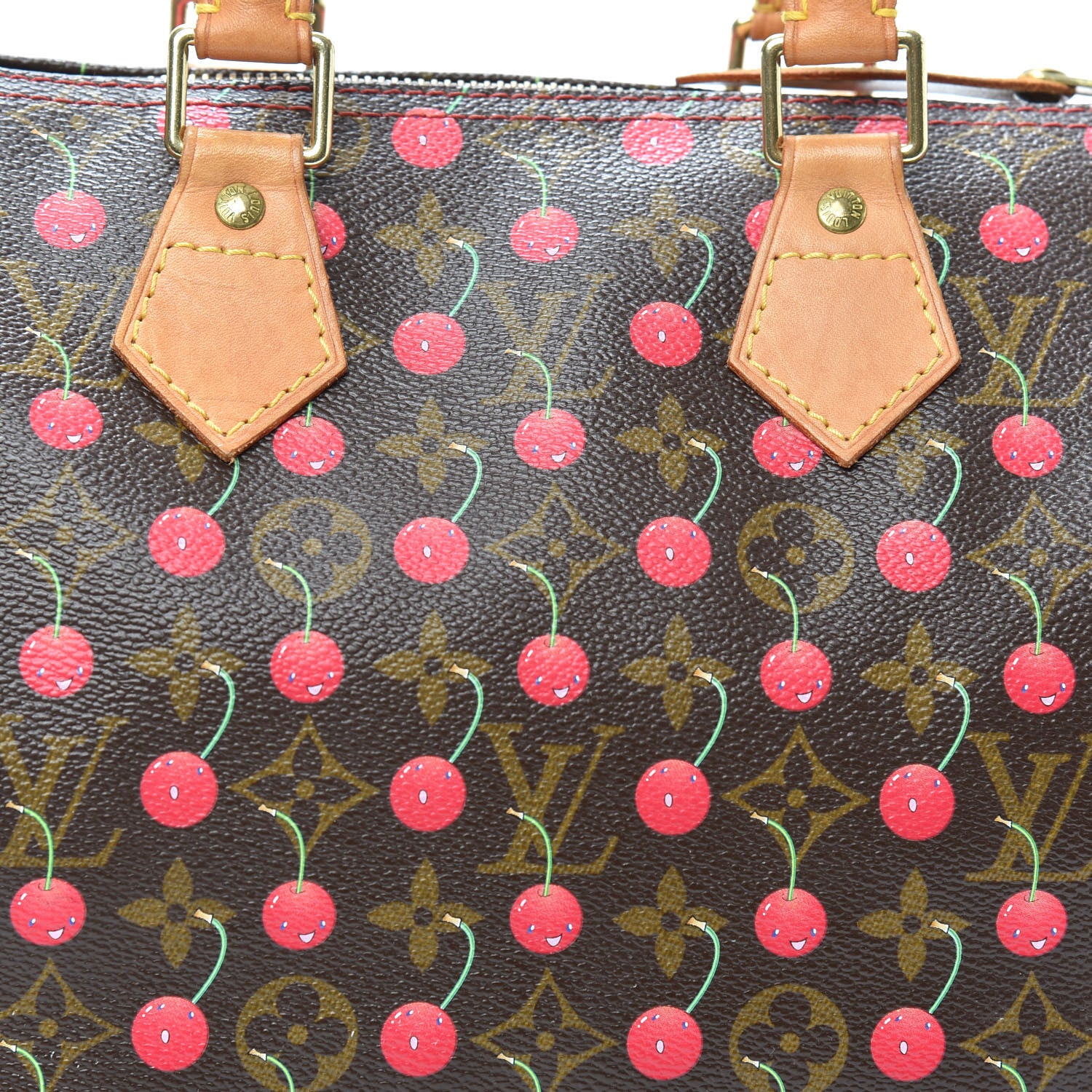 Louis Vuitton Monogram Cerises Speedy 25 8 of 10