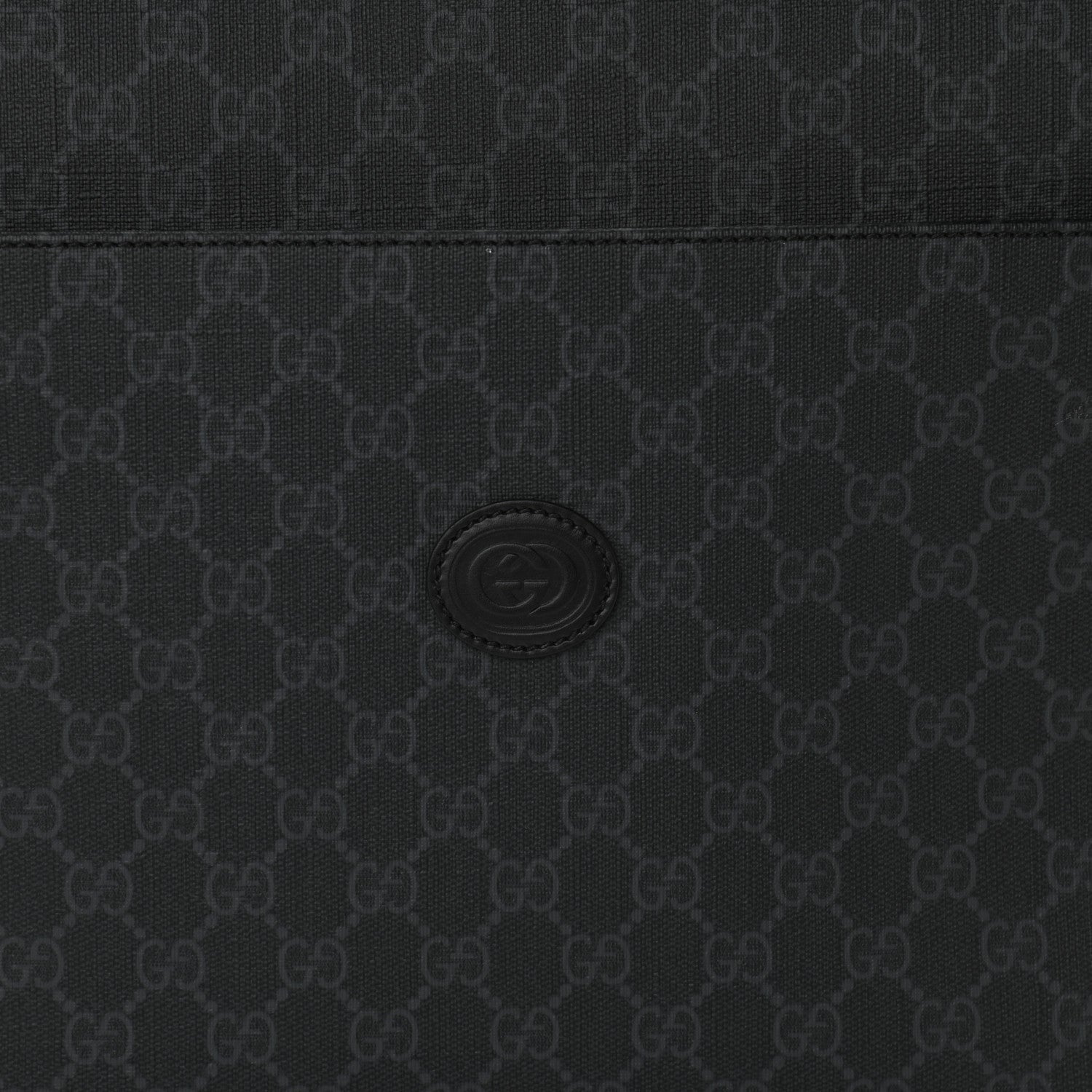 Gucci GG Supreme Monogram Briefcase Backpack Black Grey 9 of 13
