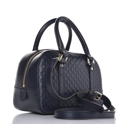 Gucci Soft Microguccissima Small Crossbody Bag Blue 3 of 7