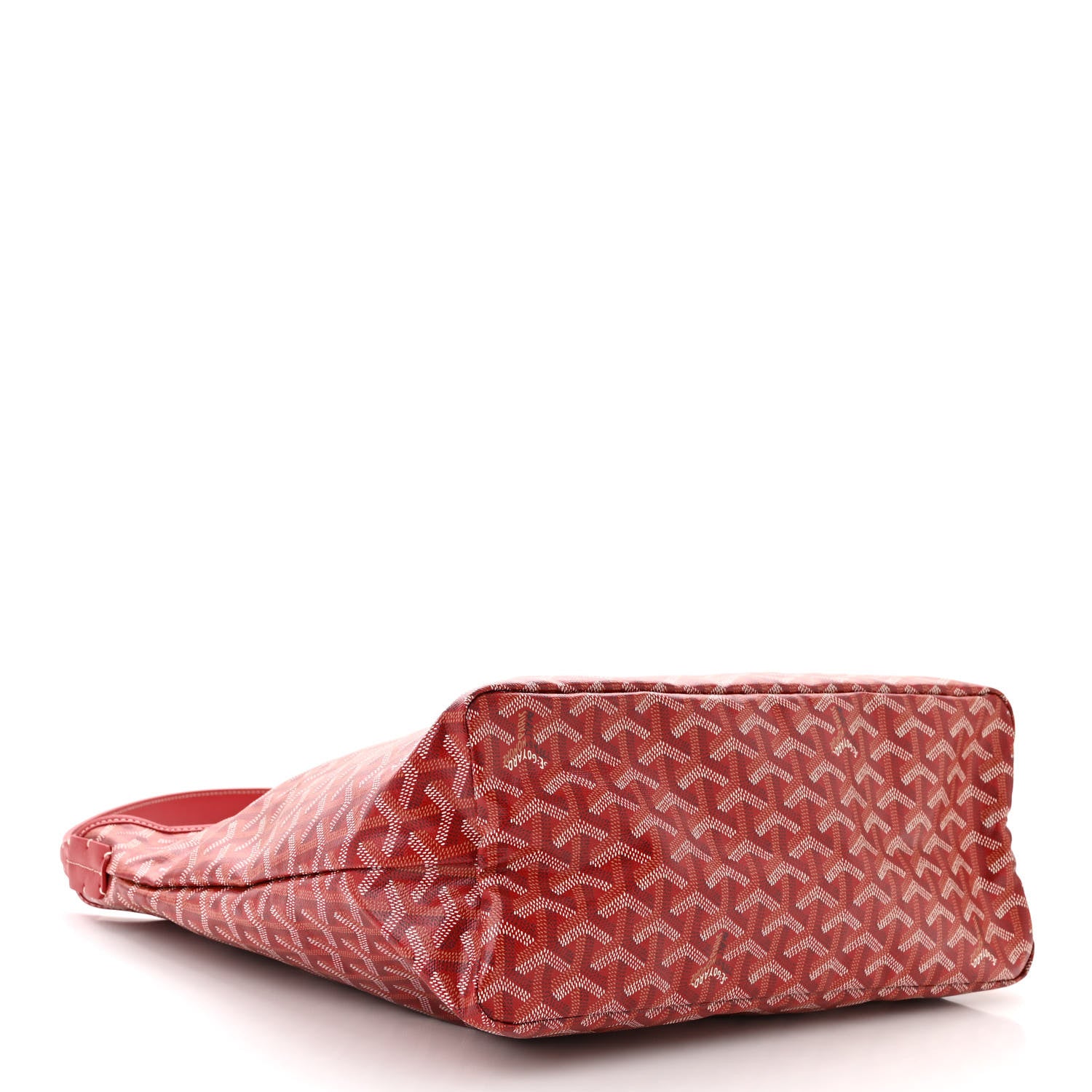 Goyard Goyardine Boheme Hobo Red 5 of 11