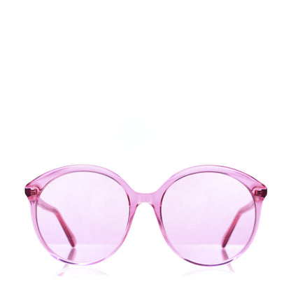 Gucci Acetate GG Sunglasses GG0257S Pink 2 of 8