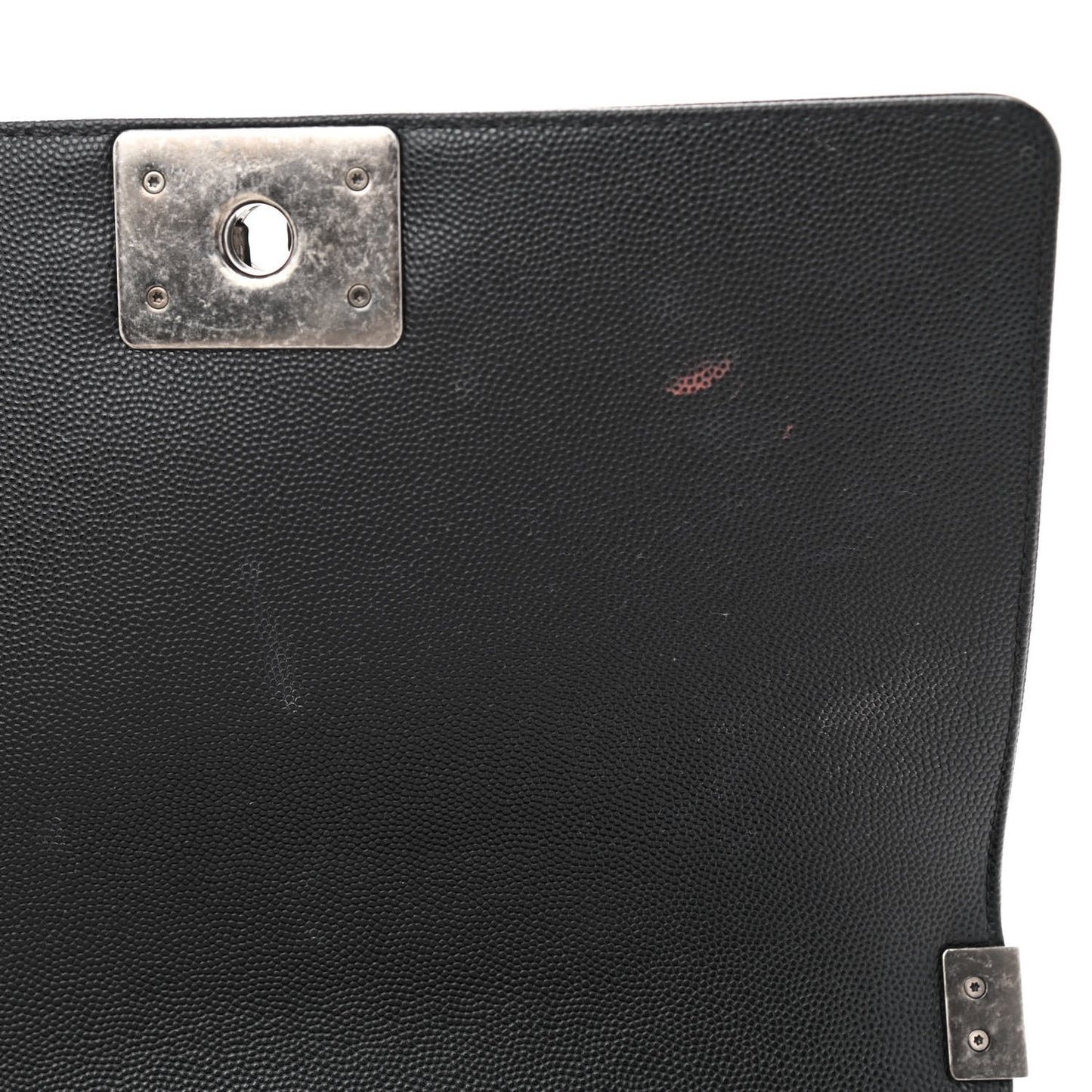Caviar Quilted Medium Boy Flap Black