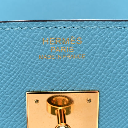 Hermes Epsom Birkin 30 Bleu Du Nord 6 of 12