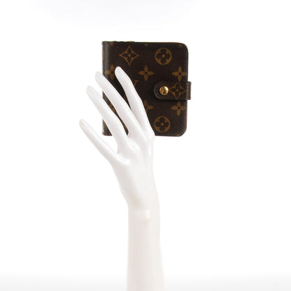 Louis Vuitton Monogram Compact Zippe Zipped Wallet 2 of 7