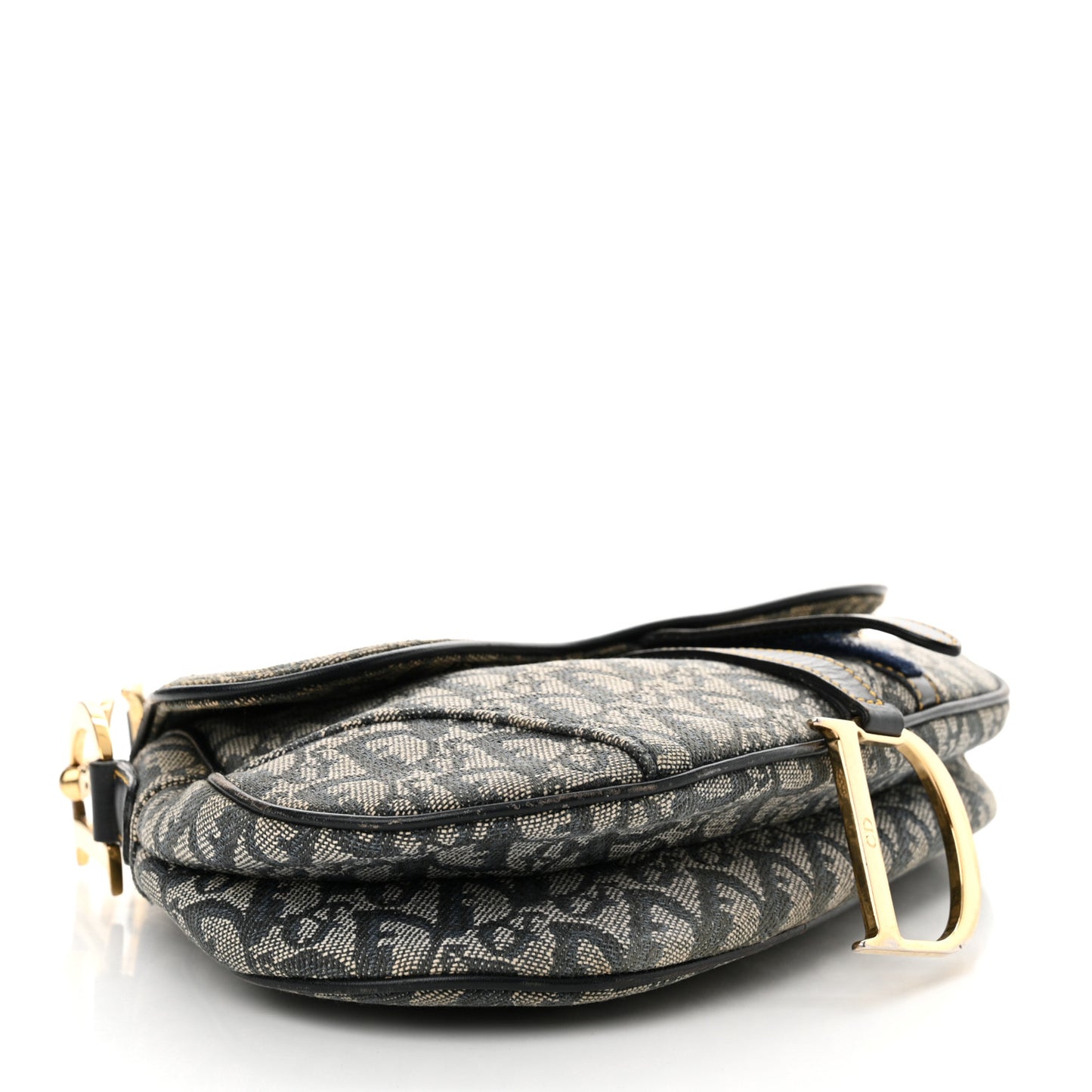 Monogram Saddle Bag Blue