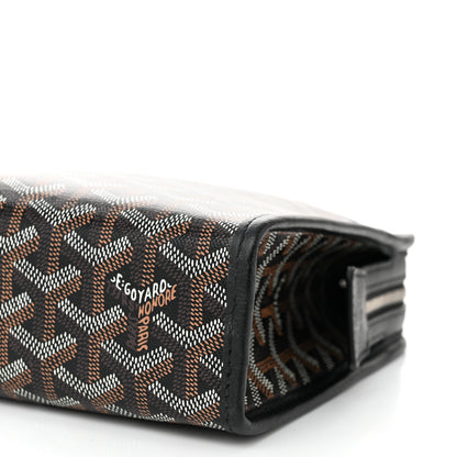 Goyard Goyardine Jouvence MM Toiletry Pouch Black 10 of 10