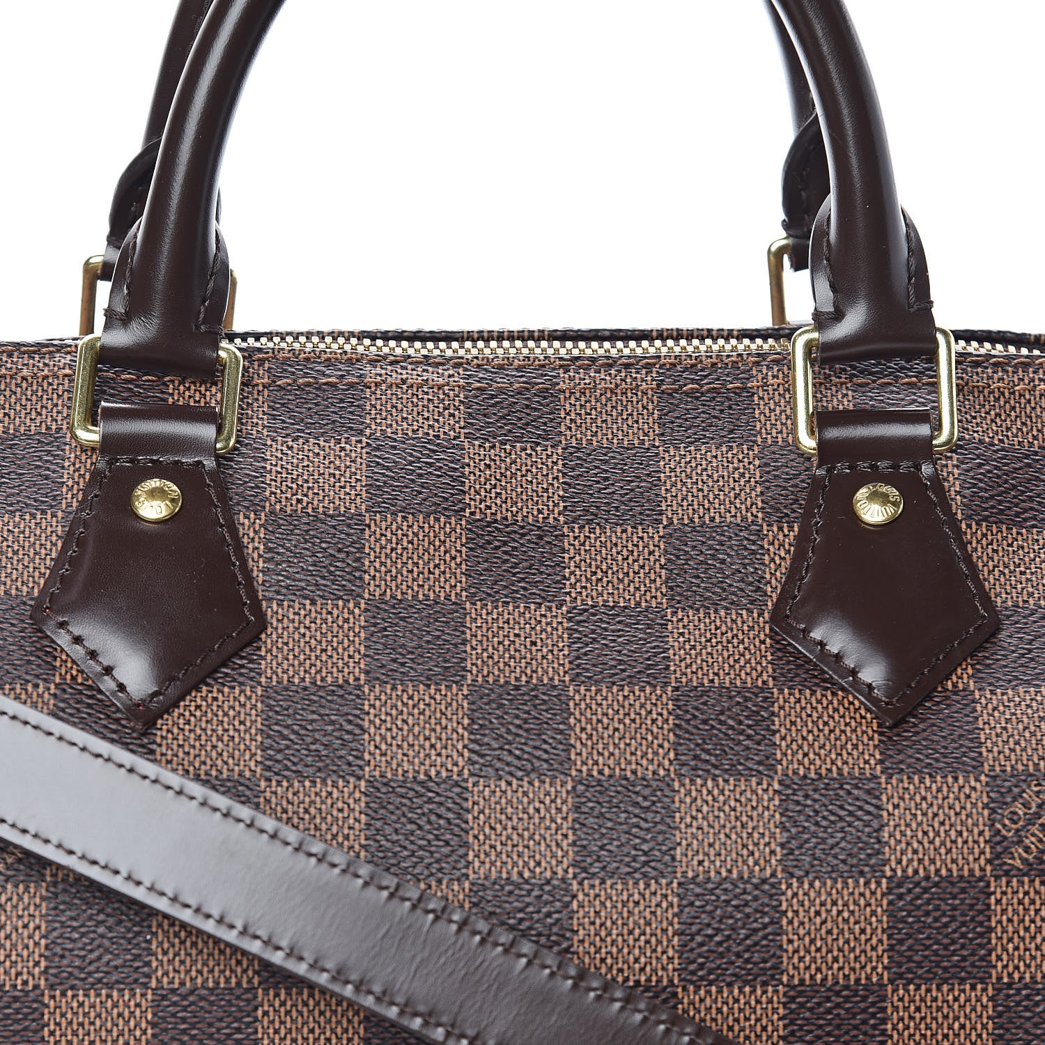 Louis Vuitton Damier Ebene Speedy Bandouliere 30 12 of 12