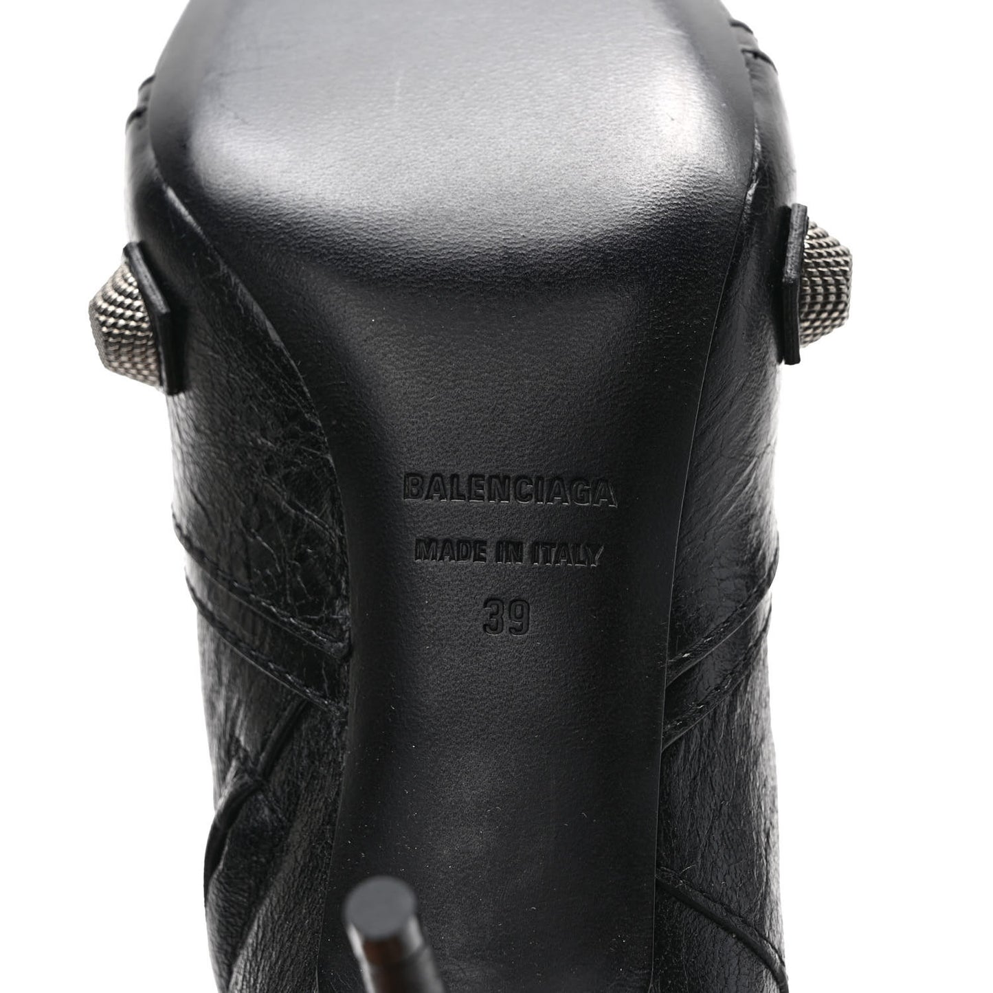 Agneau Arena Cagole 70mm Ankle Boots 39 Black