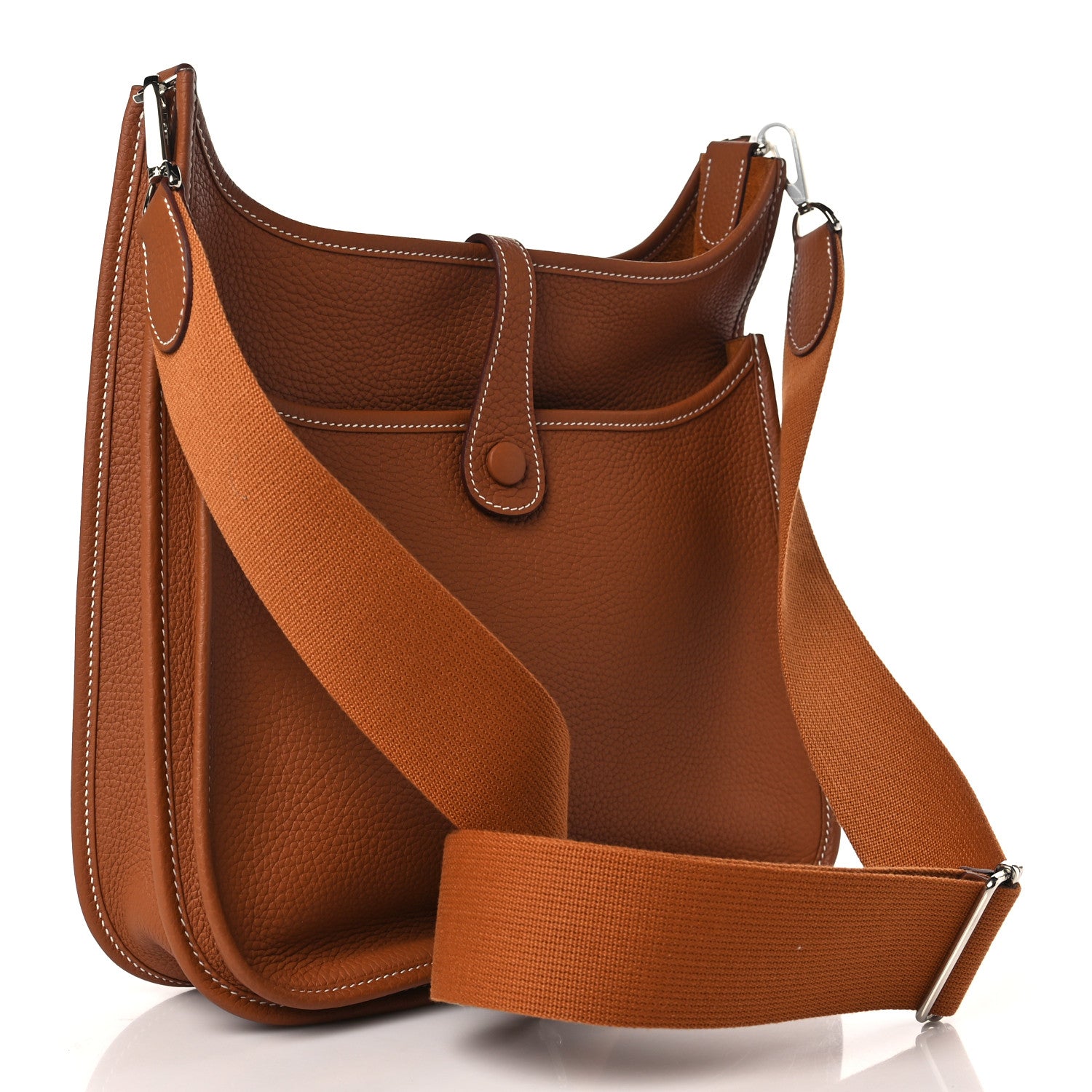 Hermes Taurillon Clemence Evelyne III PM Gold 3 of 10