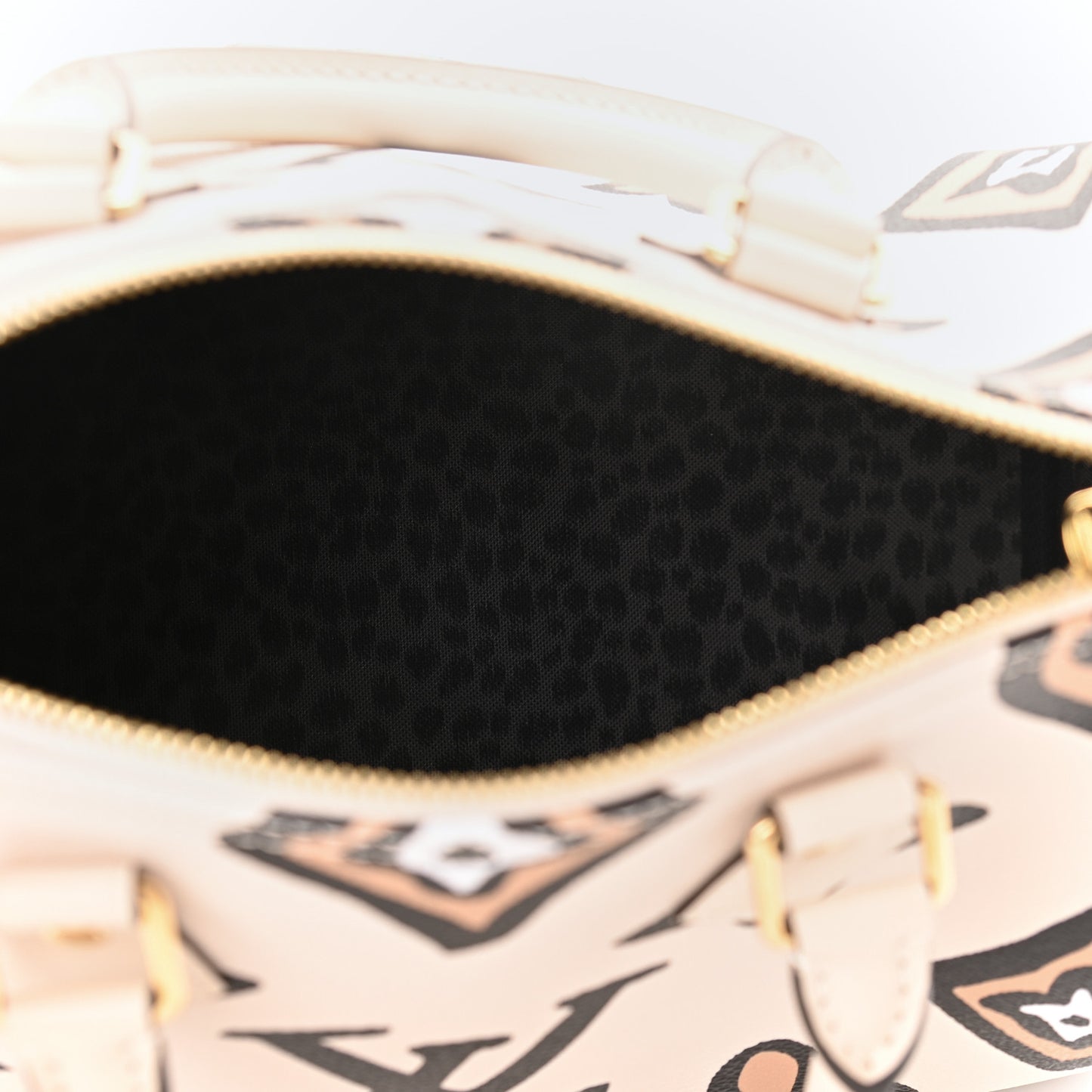 Monogram Giant Wild At Heart Speedy Bandouliere 25 Creme