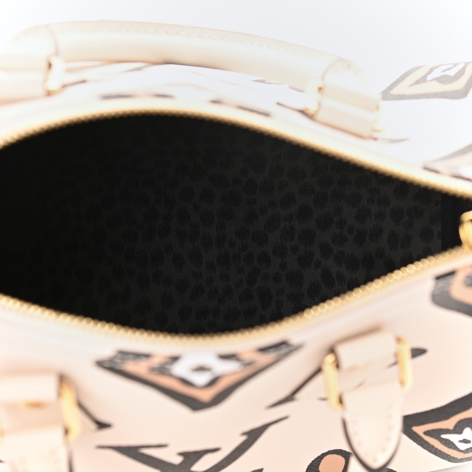Louis Vuitton Monogram Giant Wild At Heart Speedy Bandouliere 25 Creme 5 of 8