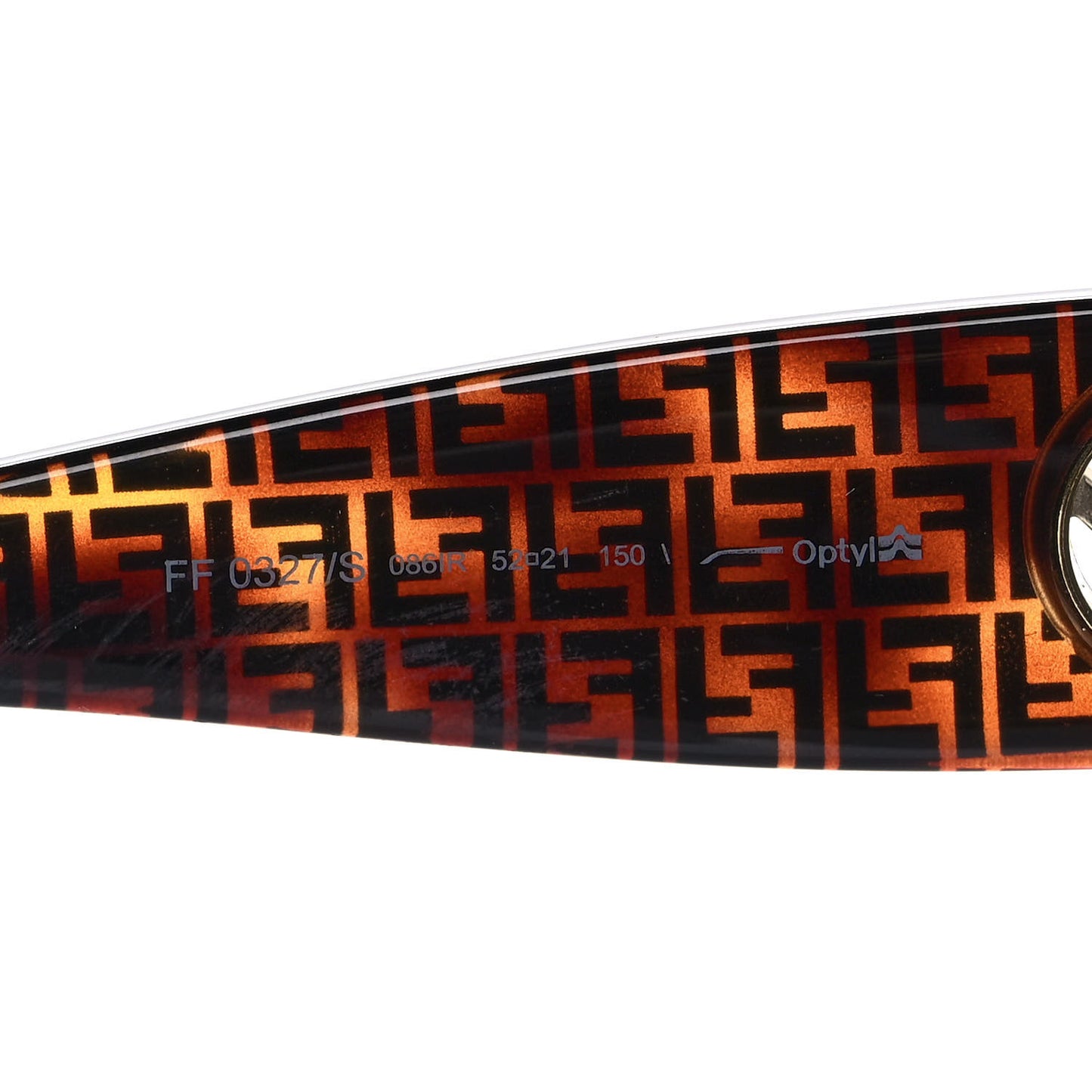 Acetate F is Fendi FF 51mm Cat Eye Sunglasses 0327/S Tortoise Camouflage