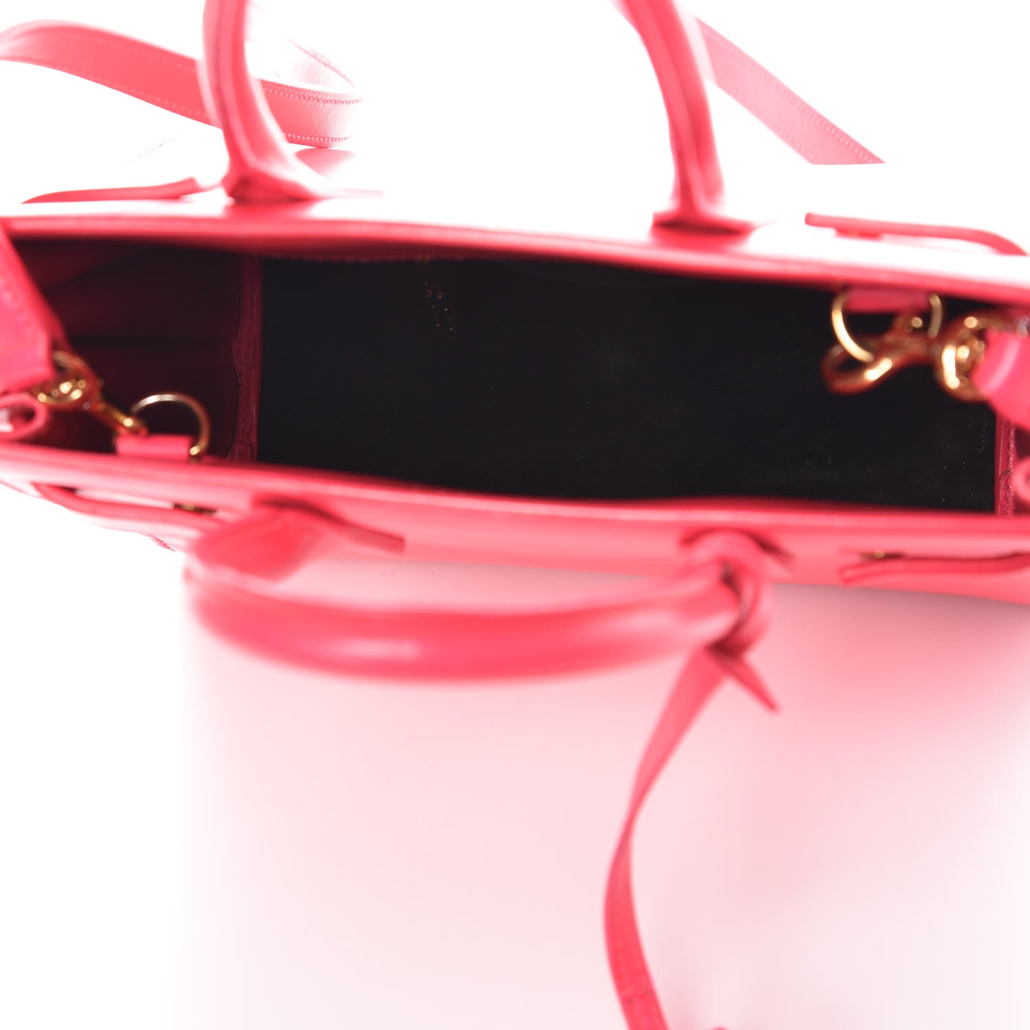 Saint Laurent Calfskin Nano Sac De Jour Fluo Pink 5 of 16