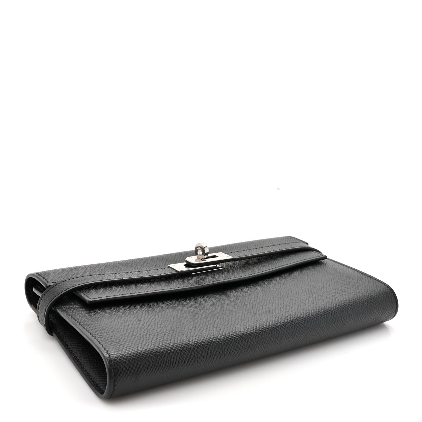 Epsom Kelly Longue Wallet Black