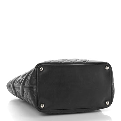 Chanel Calfskin Quilted Medium Cambon Tote Black 4 of 10