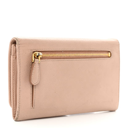 Prada Saffiano Metal Wristlet Wallet Cammeo 3 of 16