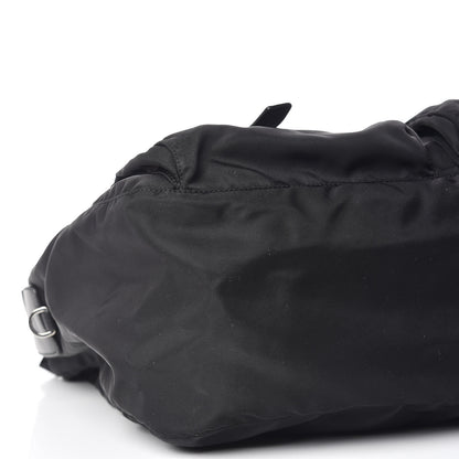 Prada Tessuto Nylon Saffiano Messenger Bag Black 6 of 9