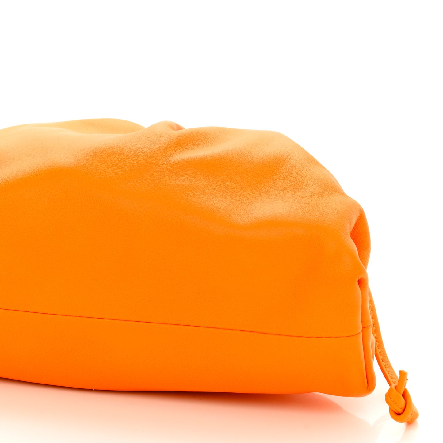 Butter Calfskin The Mini Pouch Tangerine