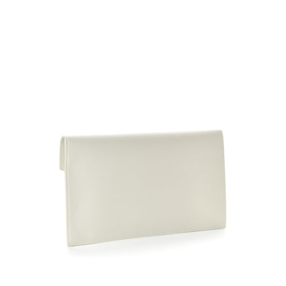Saint Laurent Grain De Poudre Uptown Pouch Crema Soft 2 of 10