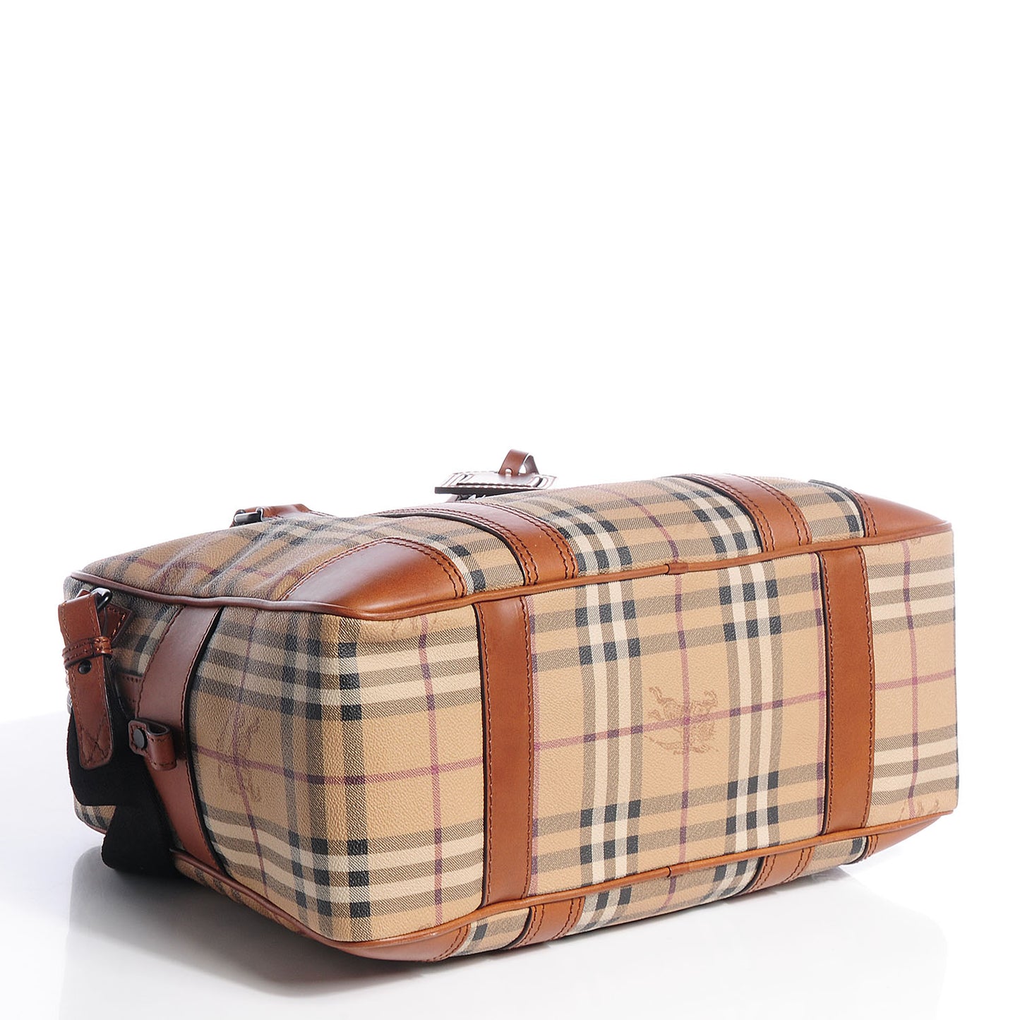 Haymarket Check Leighton Business Bag Dark Ochre