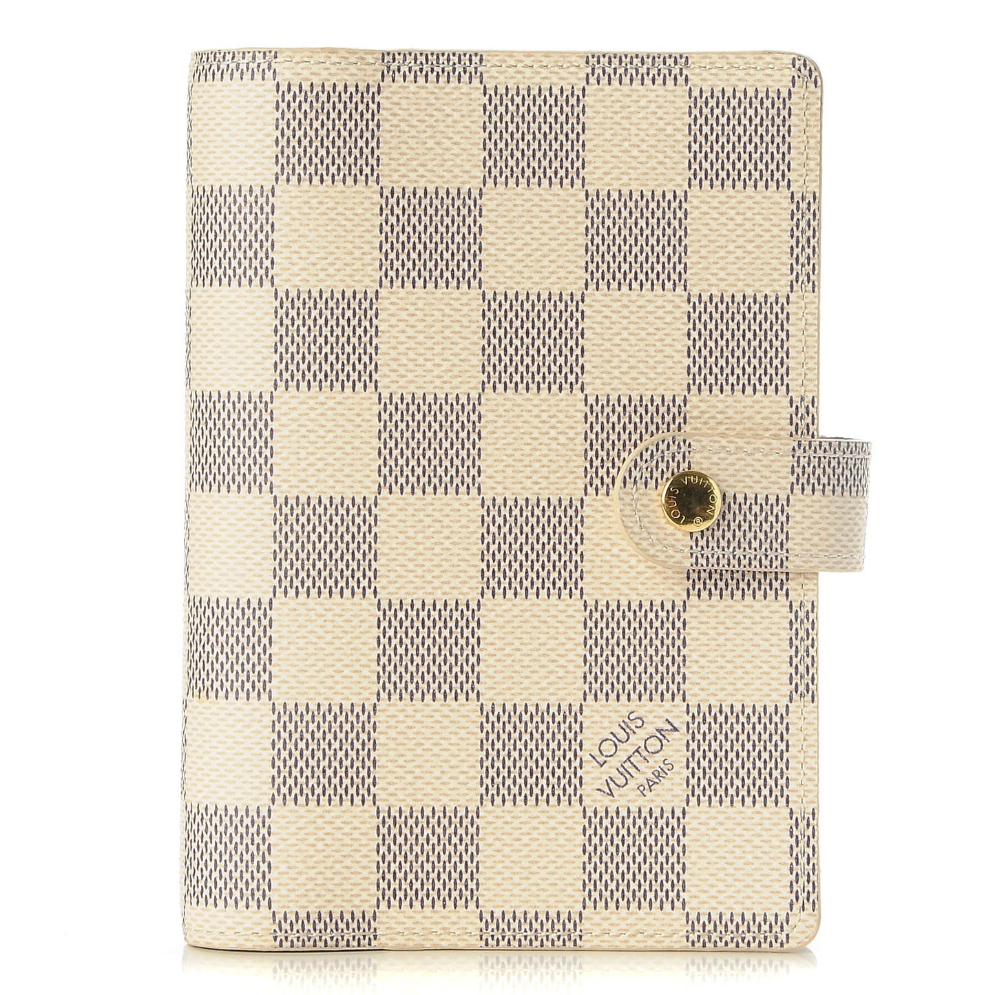 Damier Azur Small Ring Agenda Cover