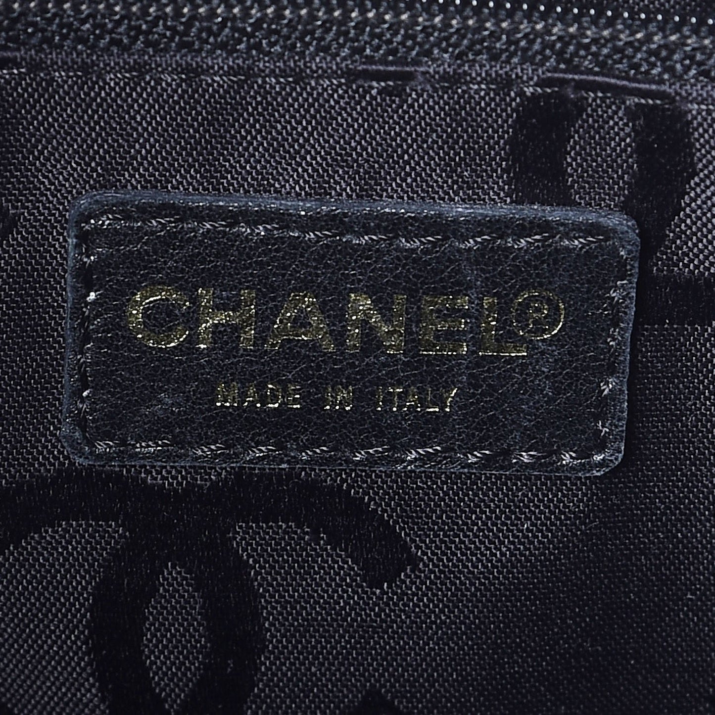 Patent Chocolate Bar CC Tote Black