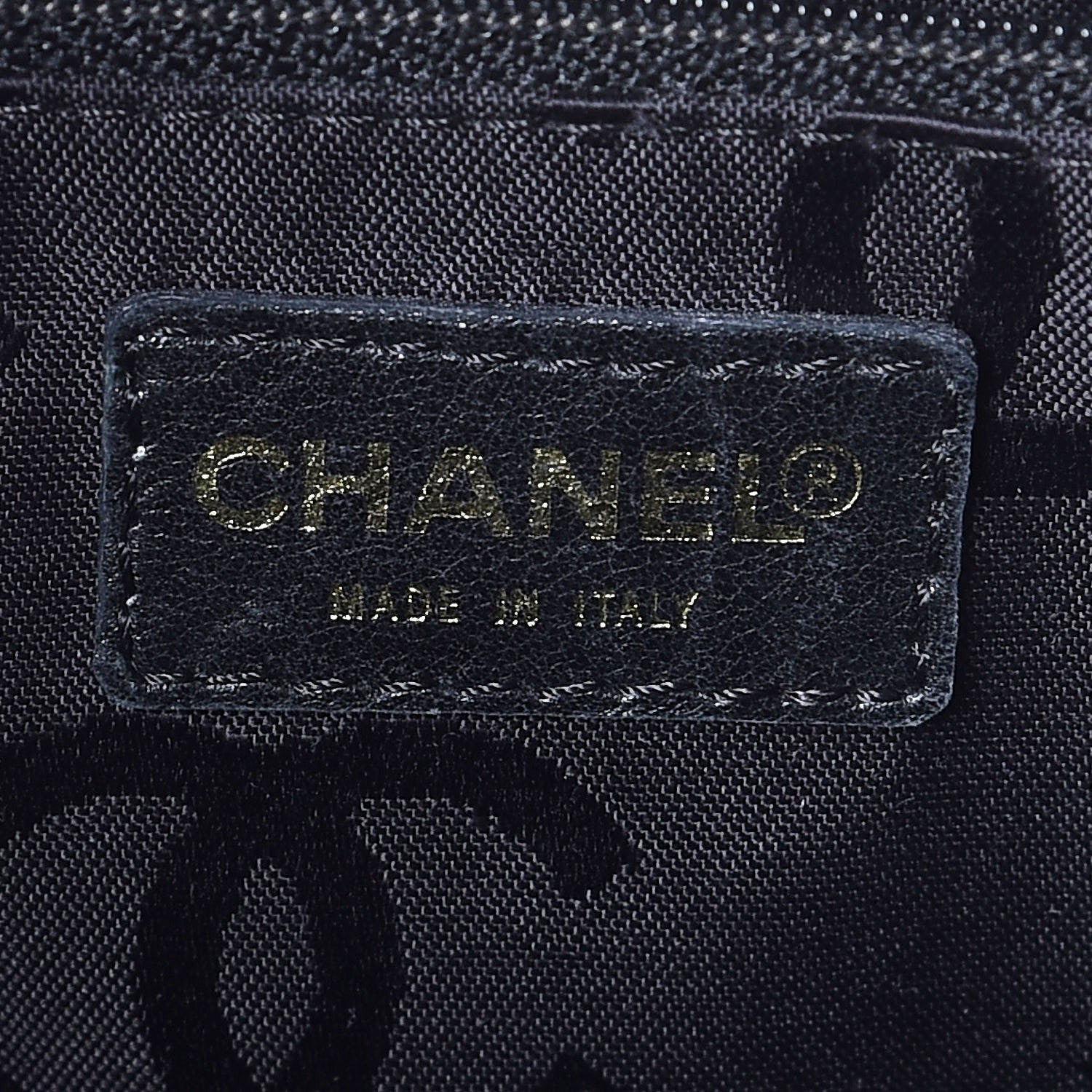 Chanel Patent Chocolate Bar CC Tote Black 6 of 7