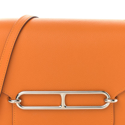 Hermes Evercolor Mini Sac Roulis Abricot 7 of 11