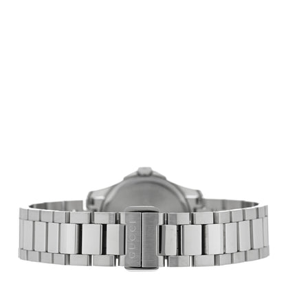 Gucci Stainless Steel 27mm G-Timeless Charm Quartz Watch Black 3 of 4