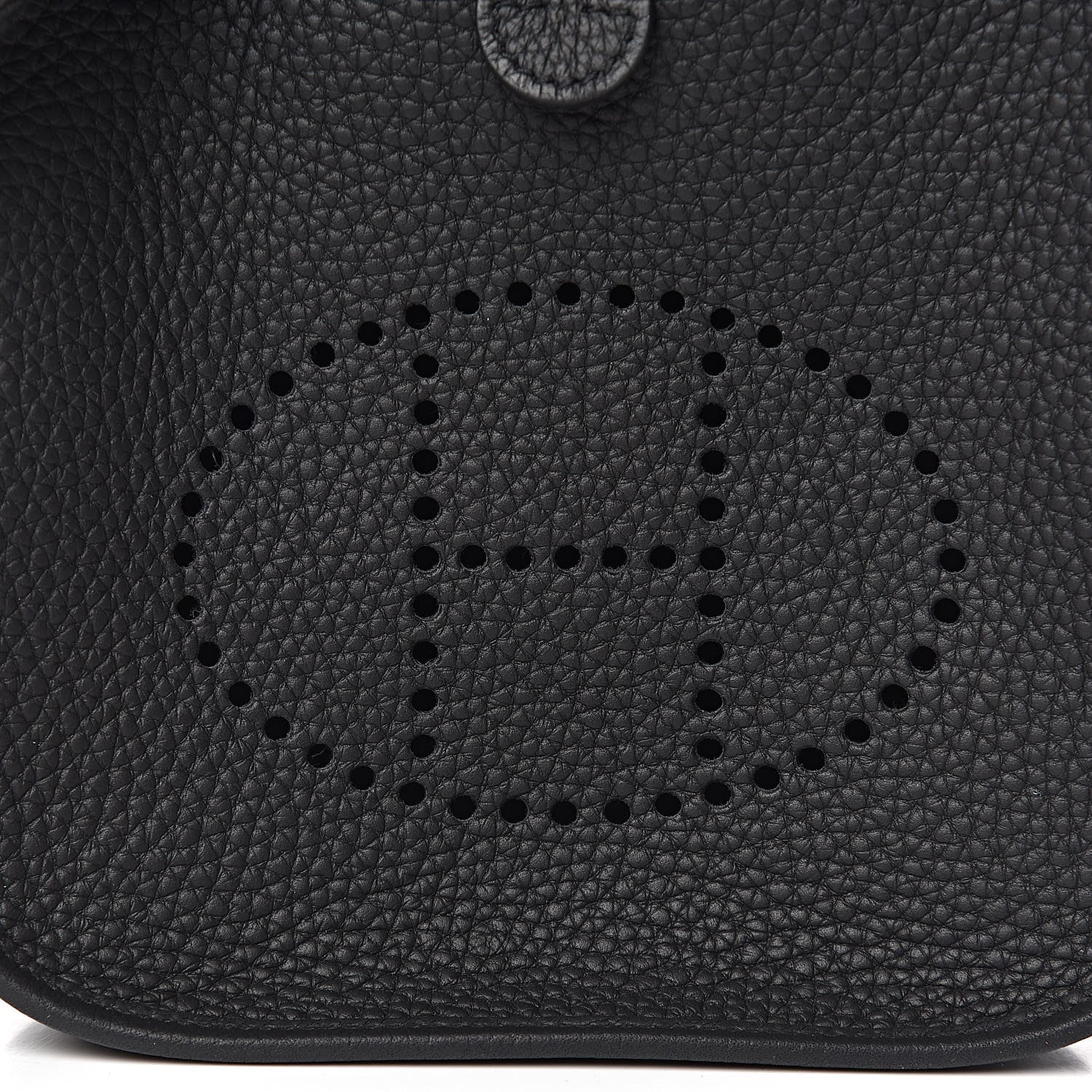 Hermes Taurillon Clemence Evelyne TPM Black 11 of 12