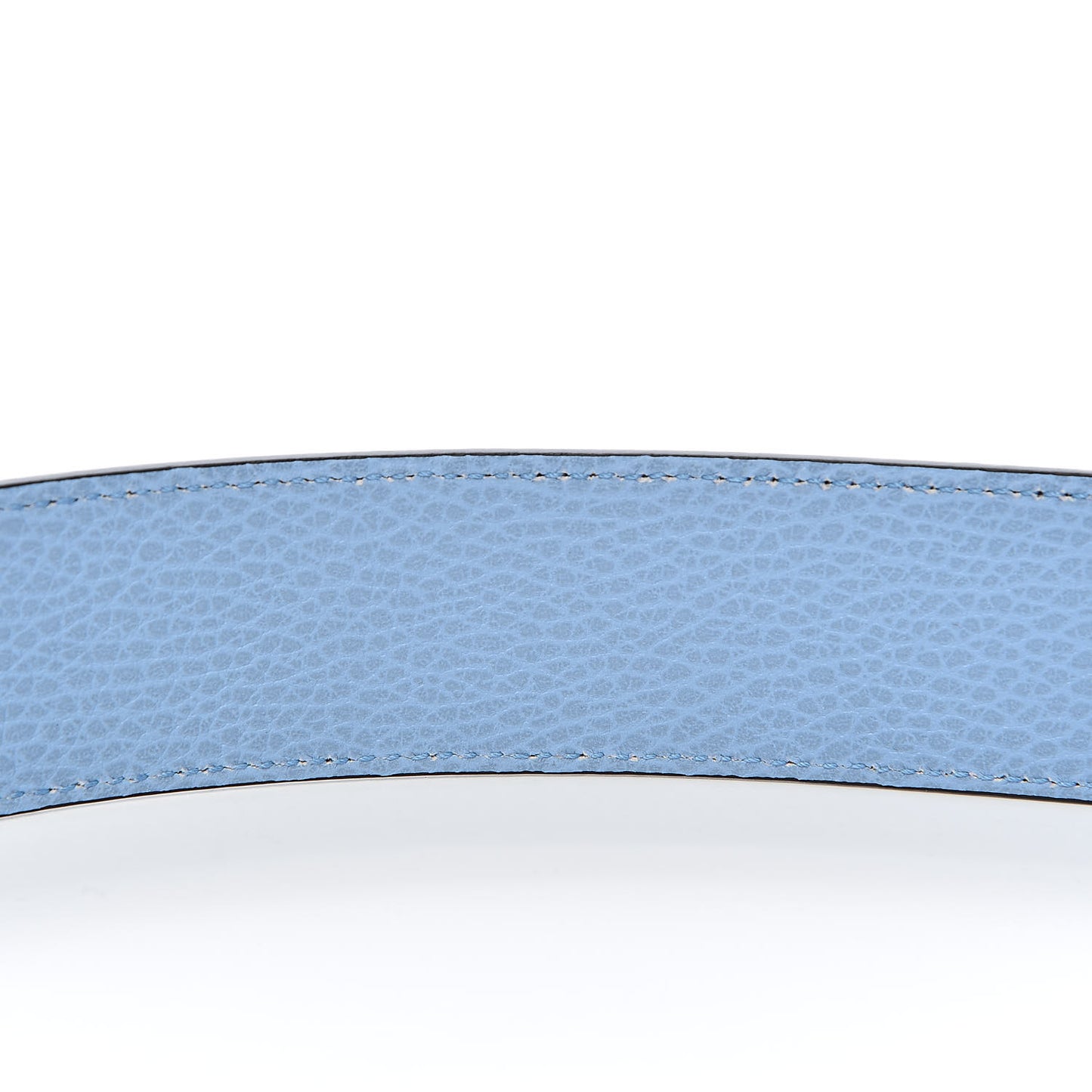 Dollar Calfskin 1973 Reversible Belt 85 34 Black Mineral Blue