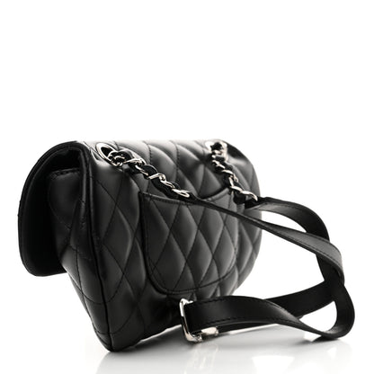 Chanel Calfskin Quilted CC Uniform Flap Belt Bag Black 3 of 10