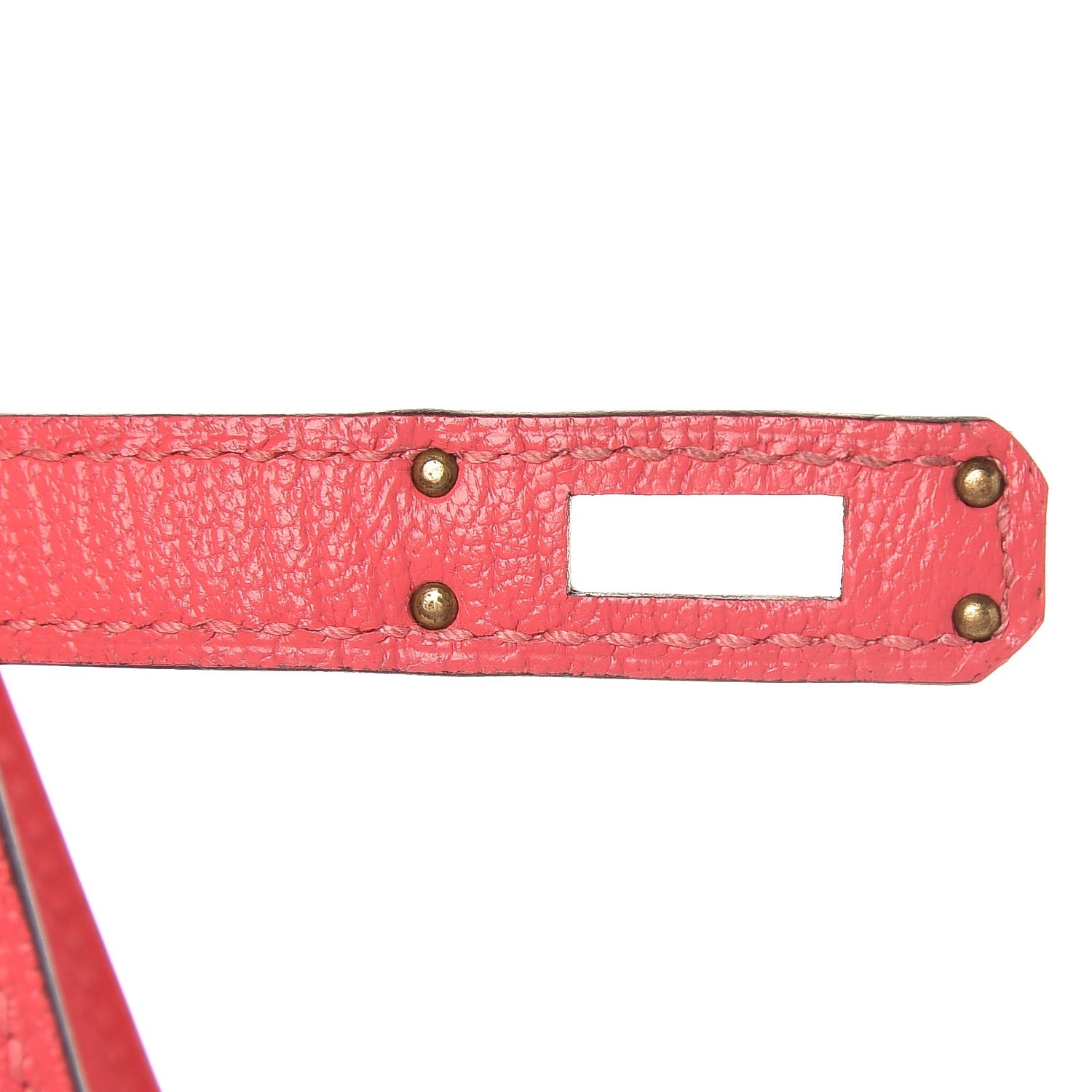 Hermes Chevre Mysore Mini Kelly Sellier 20 Rose Lipstick 13 of 29