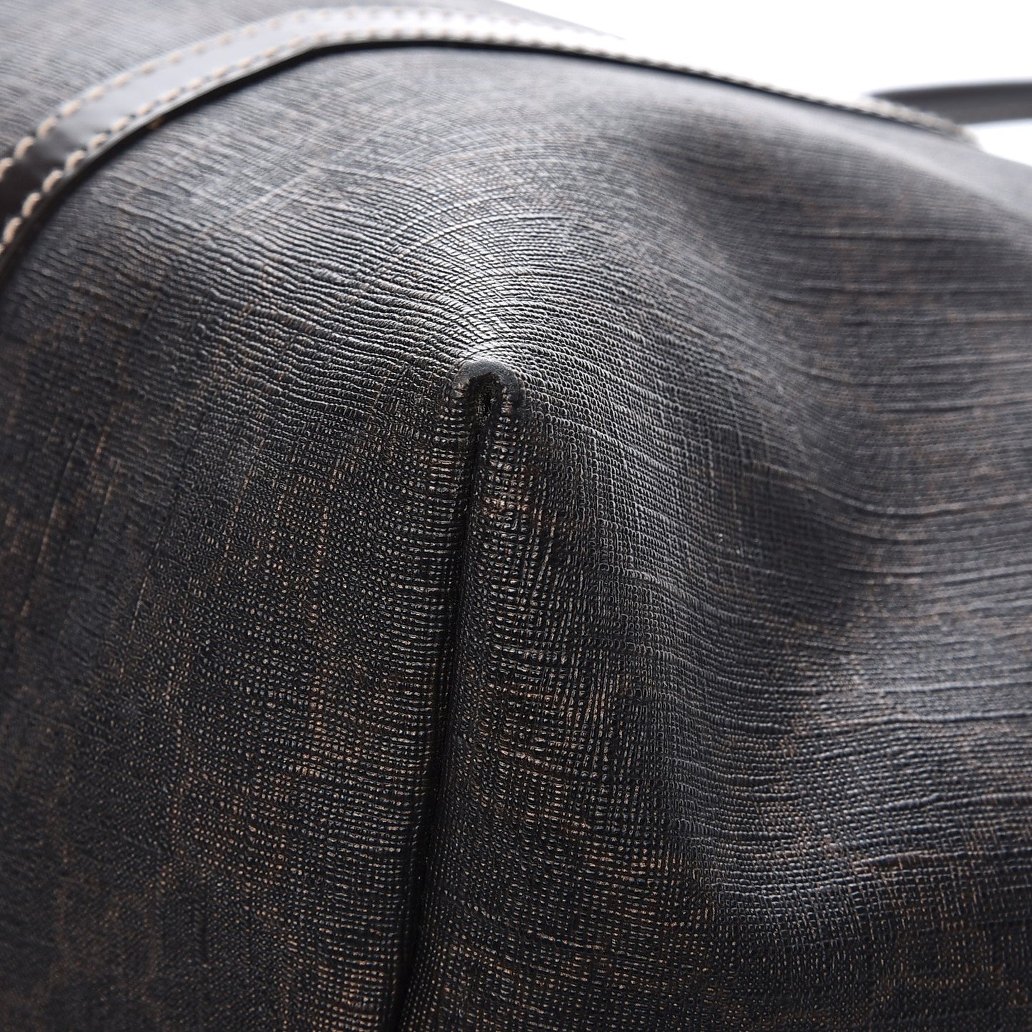 GG Plus Monogram Large Joy Tote Dark Brown