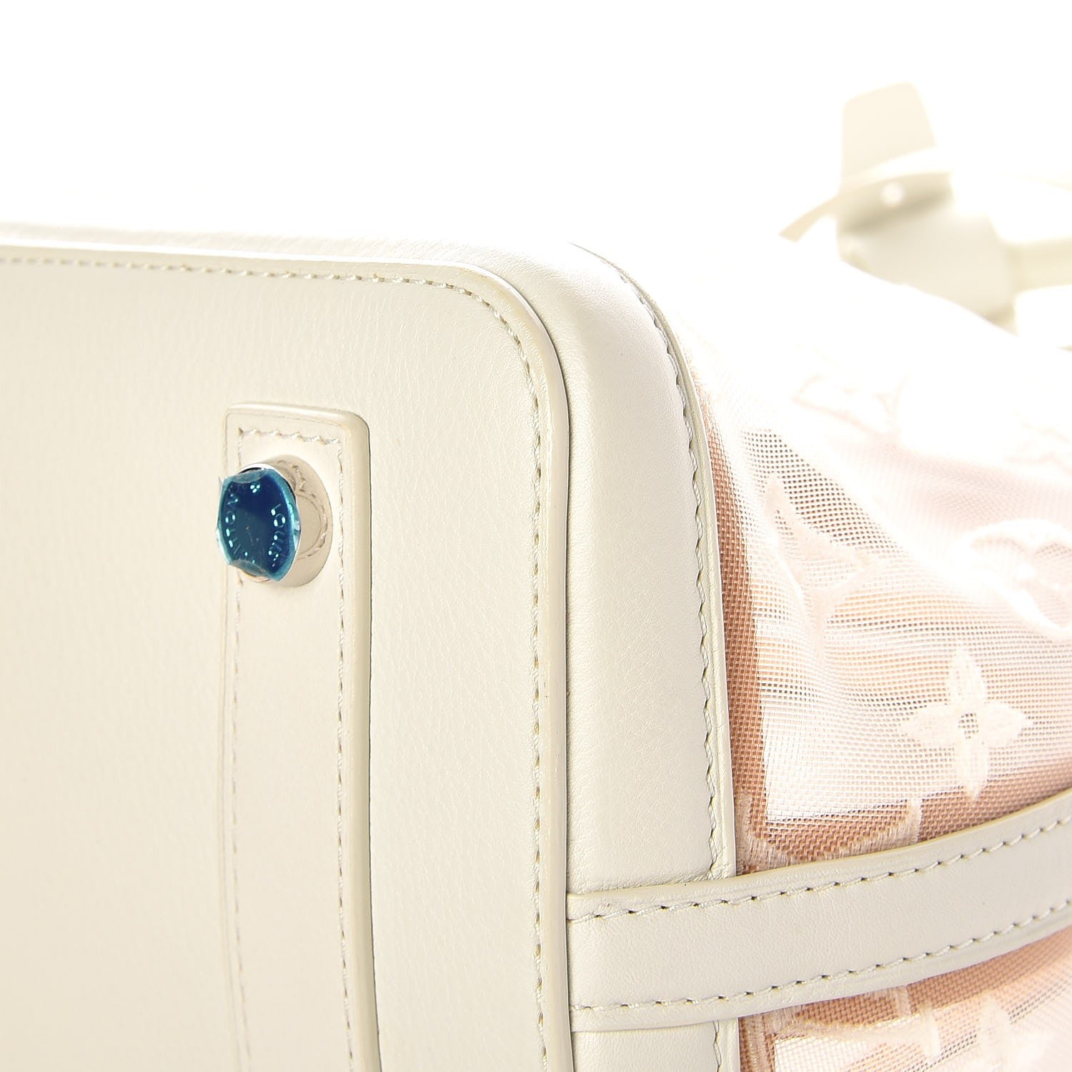 Louis Vuitton Monogram Transparence Lockit White 10 of 11