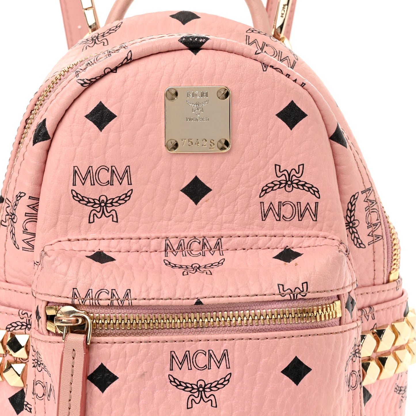 Visetos Side Stud X-Mini Stark Backpack Soft Pink