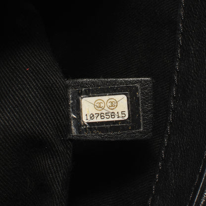 Chanel Leather Diamond Stitch Large Messenger Black 7 of 7