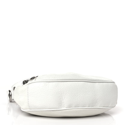 Balenciaga Agneau Arena Le Cagole Shoulder Bag XS Optic White 4 of 12