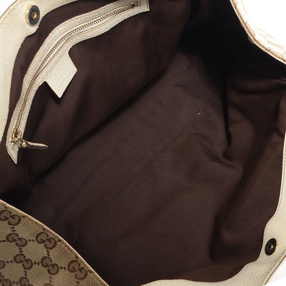 Gucci Monogram Charmy Medium Shoulder Bag Off White 5 of 8