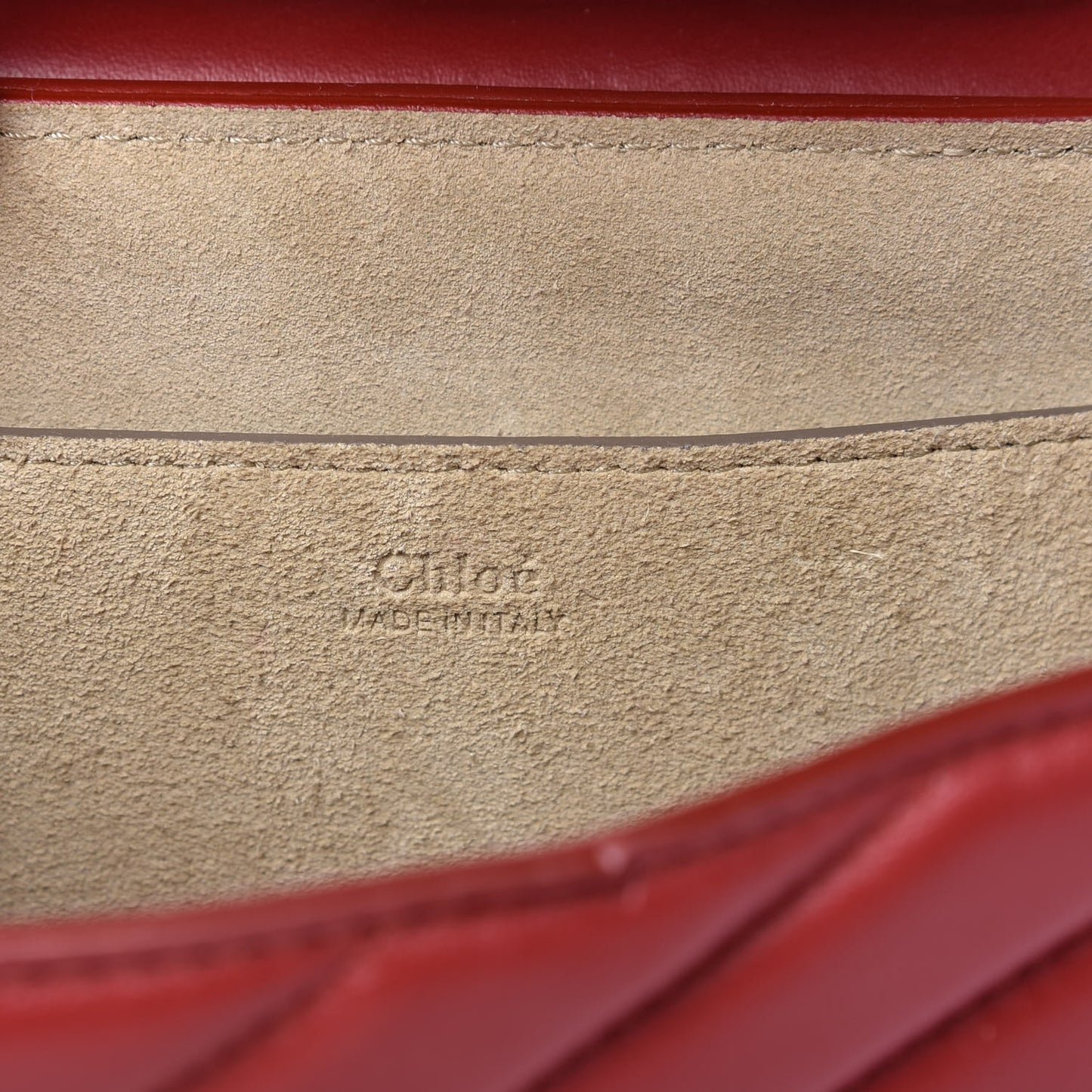 Calfskin Quilted Mini Drew Bijou Shoulder Bag Dahlia Red